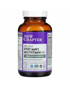New Chapter Every Man One Daily 40+  72 Tabs