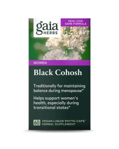 Gaia Herbs Black Cohosh 60ct