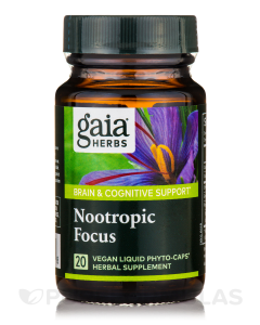 Gaia Nootropic Focus 20 count