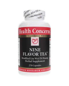 Health Concerns Nine Flavor Tea 90 Capsules
