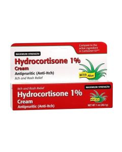 HYDROCORTISONE 1/2% CREAM WITH ALOE