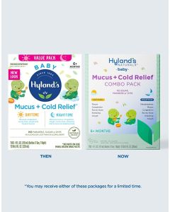 Hylands Baby Mucus & Cold Relief Combo Pack 4.oz   