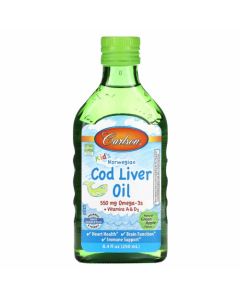 JR Carlson's Cod Liver Grn Apple 250ml