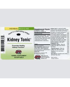 Herbs Etc. Kidney Tonic 60 Soft Gels