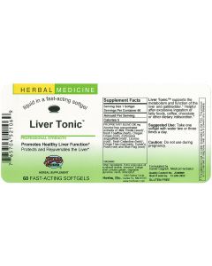 Herbs Etc. Liver Tonic 60 Soft Gels 		