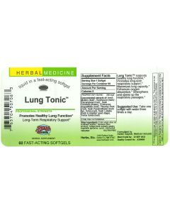 Herbs Etc. Lung Tonic 60 Soft Gels		