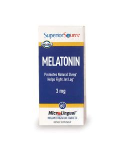 Superior Source Melatonin 3mg w/Chamomile 60t
