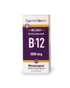 Superior Source No Shot B12 5000mcg 60t
