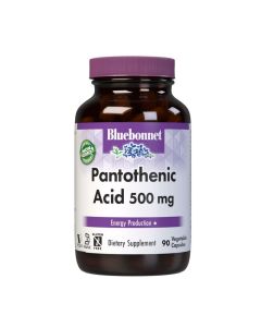 BlueBonnet Pantothentic Acid 500mg 90vc	