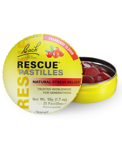 Rescue Pastilles Tin Cranberry 35pc