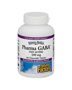 Natural Factors SR Pharma GABA Chew 60t