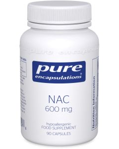 Pure Encapsulation NAC 600mg 90 Caps