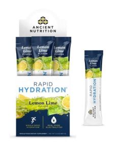 Ancient Nutrition Rapid Hydration-Lem/Lime 15 Ct