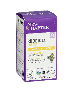 New Chapter Rhodiola Force 300 30 Vegan Capsules