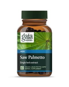 Gaia Herbs Saw Palmetto 60ct