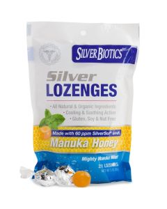 Silver Biotics Silver Lozenges 21 Count