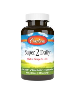 JR Carlson's Super2 Daily Vit. D 120sg