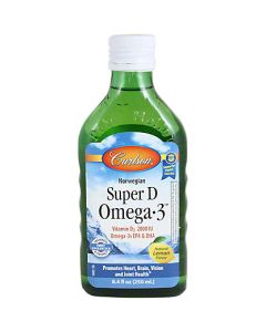 JR Carlson's Super D Omega-3 Liq 250ml
