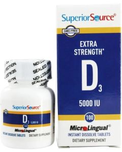 Superior Source Vitamin D3 5000IU 100t