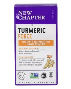 New Chapter Tumeric Force 30 Vegetarian Capsules