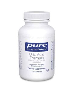 Pure Encapsulation Uric Acid Formula 120 C