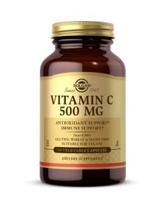 Solgar Vitamin C 500mg 100 Veg Capsules