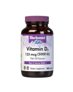 BlueBonnet Vitamin D3 5000 100sg 	