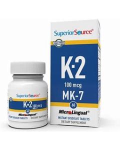 Superior Source Vitamin K2 MK-7 100mcg 60t